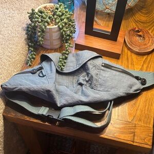 Kipling Slate Blue Crossbody or Fanny Bag